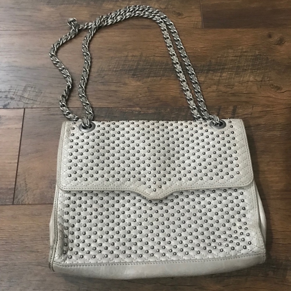 Rebecca minkoff quilted studded Afair bag